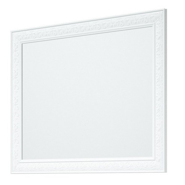 Зеркало Corozo Классика 105x80, цвет белый