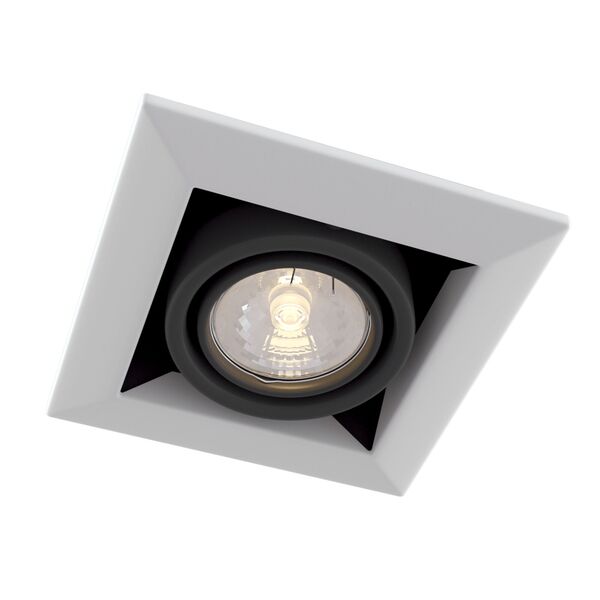 Точечный светильник Maytoni Technicali Metal Modern DL008-2-01-W, арматура белая