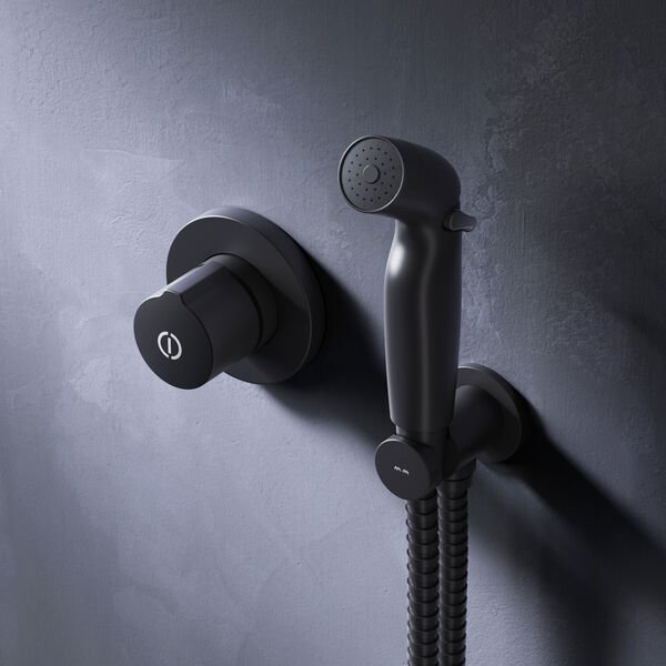 Гигиенический душ AM.PM X-Joy TouchReel F40P85A22, со встраиваемым смесителем, цвет хром - фото 1