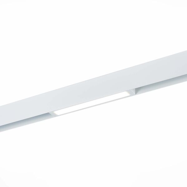 Трековый светильник ST Luce ST657 ST657.596.09, арматура белая, плафон металл / пластик белый
