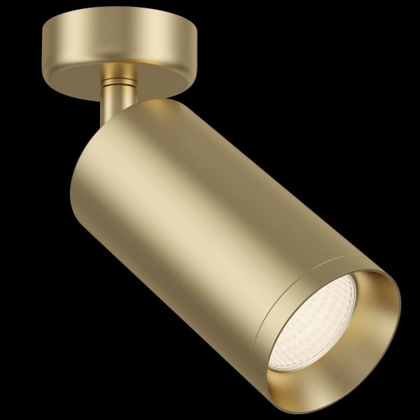 Потолочный светильник Maytoni Technical Focus C017CW-01MG, арматура золото матовое, плафон металл матовый золотой - фото 1