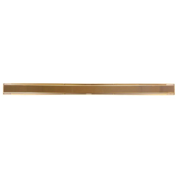 Душевой лоток Berges В1 Keramik 092016 с решеткой 50x6 см, прямой выпуск, цвет золото глянец - фото 1