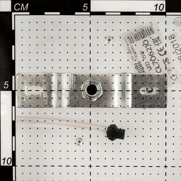 Потолочный светильник Citilux Фостер-1 CL706111, арматура хром, плафон полимер белый, 26х26 см - фото 1