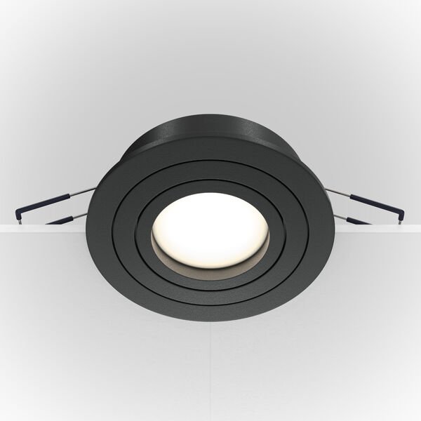 Точечный светильник Maytoni Technicali Atom DL023-2-01B, арматура черная - фото 1