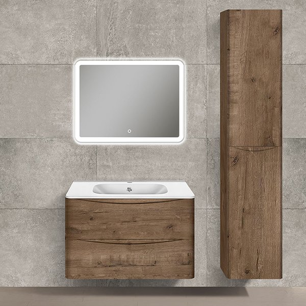 Мебель для ванной Vincea Paola 80, цвет винтажный дуб