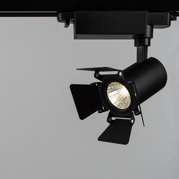 Спот Arte Lamp Falena A6709PL-1BK, арматура черная, плафон металл черный, 6х11 см - фото 1