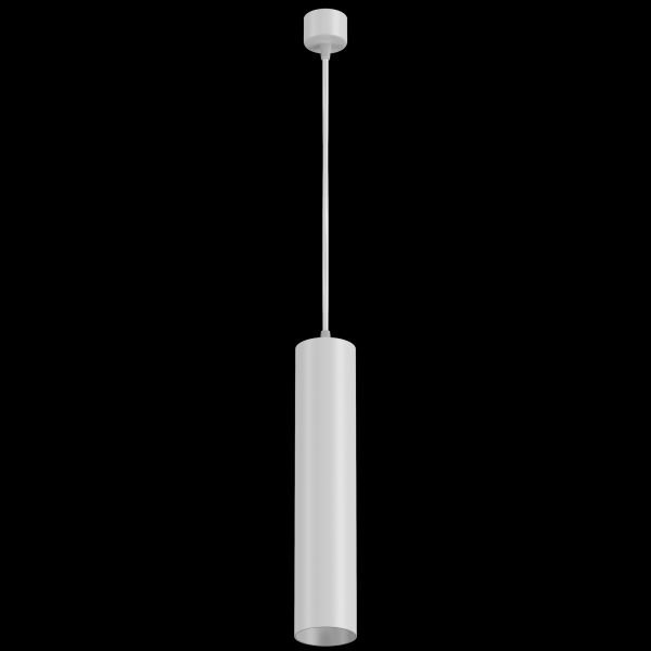 Подвесной светильник Maytoni Technical Focus P075PL-01W, арматура белая, плафон металл белый - фото 1