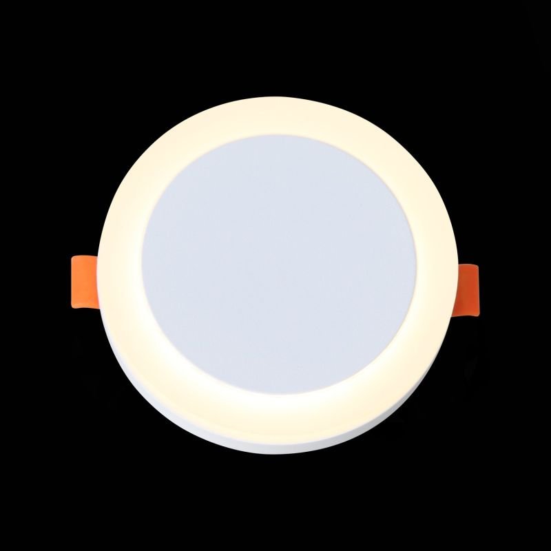 Потолочный светильник ST Luce Ciamella ST104.502.06, арматура металл, цвет белый, плафон акрил, цвет белый - фото 1