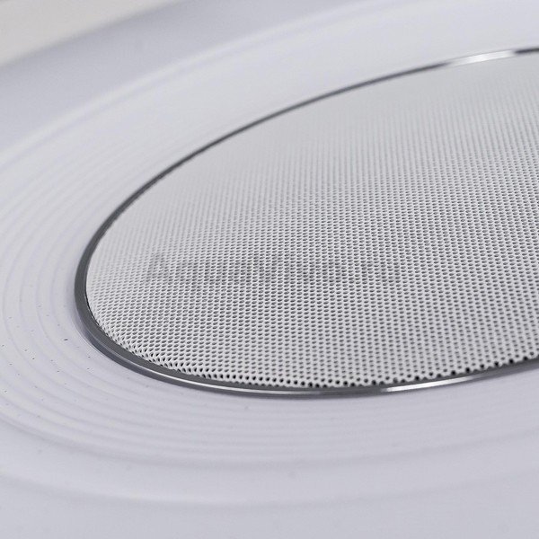 Потолочная люстра Citilux Light & Music CL703M60, с Bluetooth, арматура белая, плафон полимер глянцевый белый, 50х50 см - фото 1