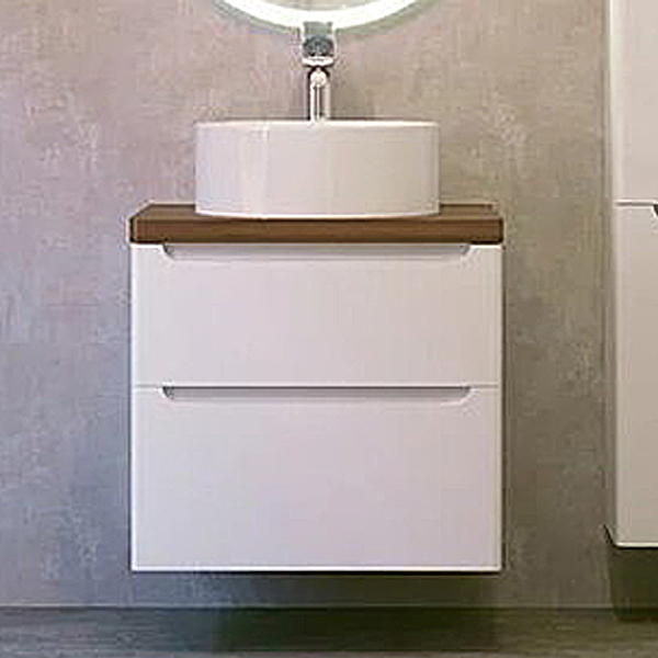 Мебель для ванной Jorno Wood 60, цвет белый