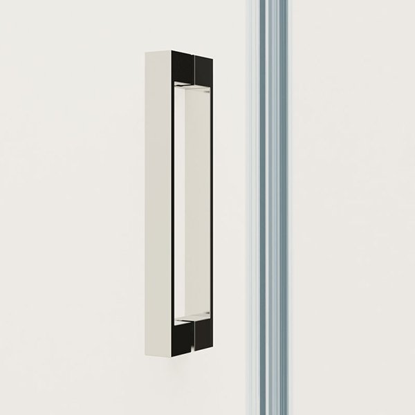 Душевая дверь Vincea Extra VDP-1E 90/100x200, стекло прозрачное, профиль хром - фото 1