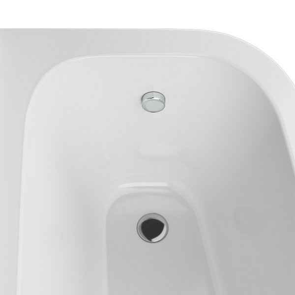 Акриловая ванна AM.PM Spirit 160x100, левая, цвет белый