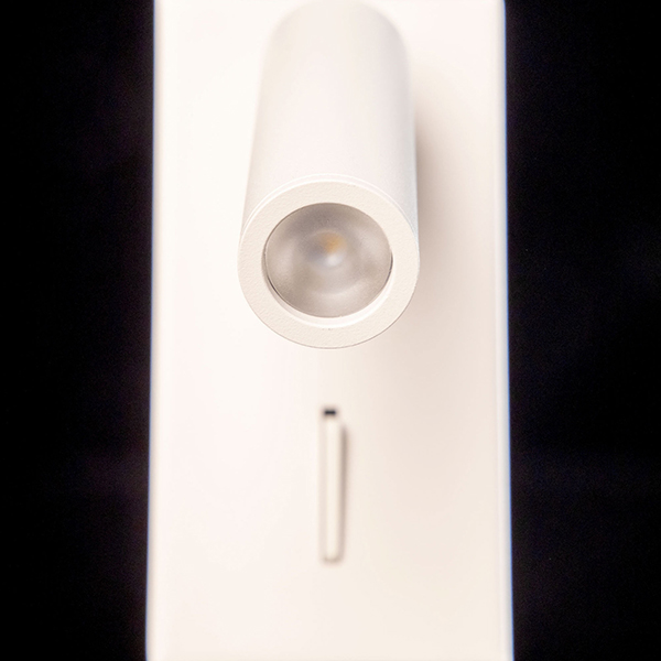Настенный светильник Citilux Декарт CL704350, арматура белая, плафон металл белый, 6х12 см - фото 1