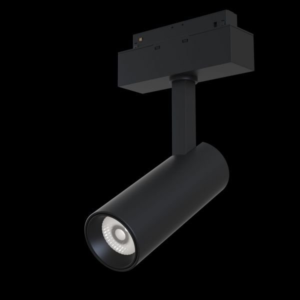 Трековый светильник Maytoni Technical Focus Led TR019-2-10W4K-B, арматура черная, плафон металл черный