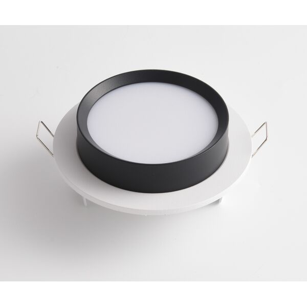 Точечный светильник Maytoni Technicali Hoop DL086-GX53-RD-WB, арматура бело-черная