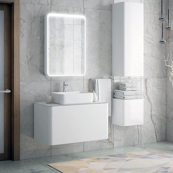 Мебель для ванной Corozo Рино 90 Z2 подвесная, цвет белый