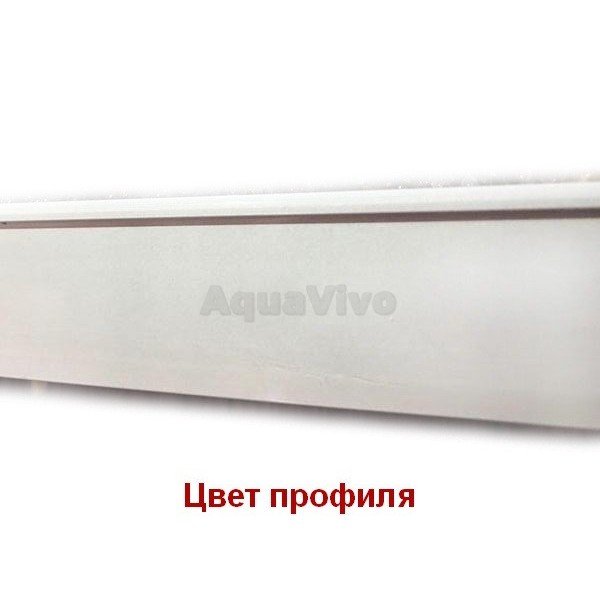 Душевой уголок Good Door Latte CR-100-C-WE 100х100, стекло прозрачное, профиль белый