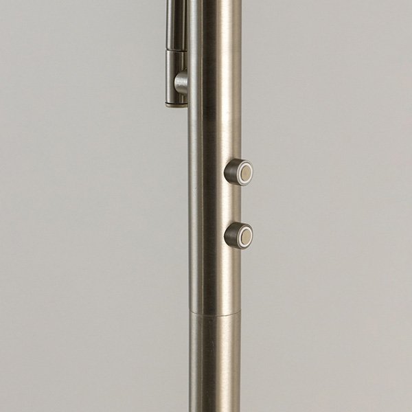 Торшер Citilux Харди CL802011, арматура хром, плафоны металл хром, 28х28 см - фото 1