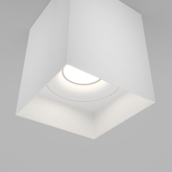 Потолочный светильник Maytoni Technicali Slim C015CL-01W, арматура белая - фото 1