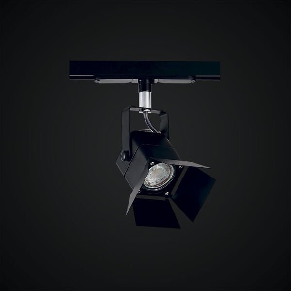 Трековый светильник Citilux Рубик CL526T11SN, арматура черная, плафон металл черный - фото 1