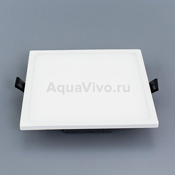 Точечный светильник Citilux Омега CLD50K220N, арматура белая, плафон полимер белый, 4000K, 18х18 см