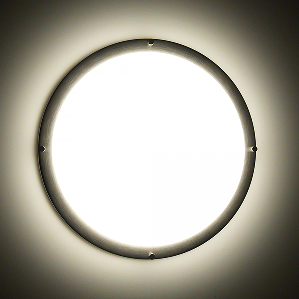 Потолочный светильник Citilux Бостон CL709321N, арматура хром, плафон полимер белый, 36х36 см