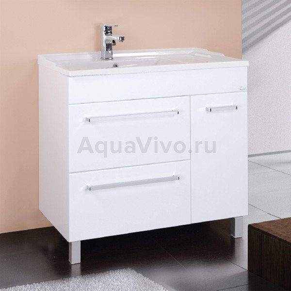 Мебель для ванной Оника Олимп 90.13-2, цвет белый