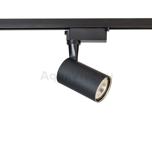 Трековый светильник Maytoni Track TR003-1-6W3K-B, арматура цвет черный, плафон/абажур металл, цвет черный