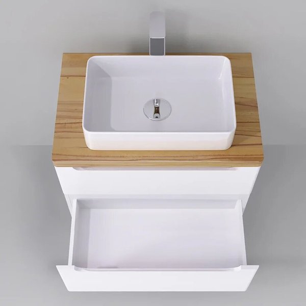 Мебель для ванной Jorno Wood 80, цвет белый