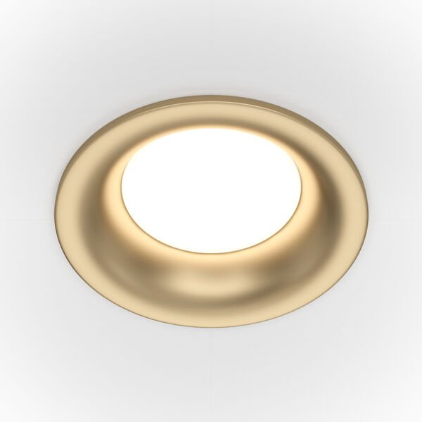 Точечный светильник Maytoni Technicali Slim DL027-2-01-MG, арматура матовое золото