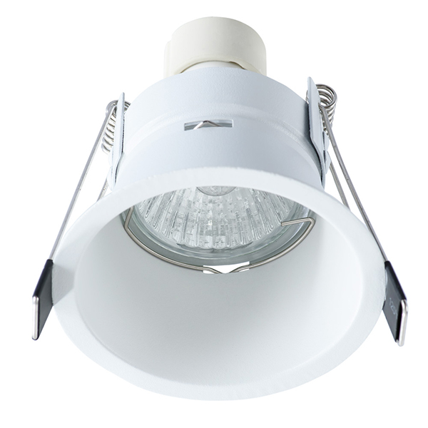 Точечный светильник Arte Lamp Grus A6667PL-1WH, арматура белая, 8х8 см - фото 1