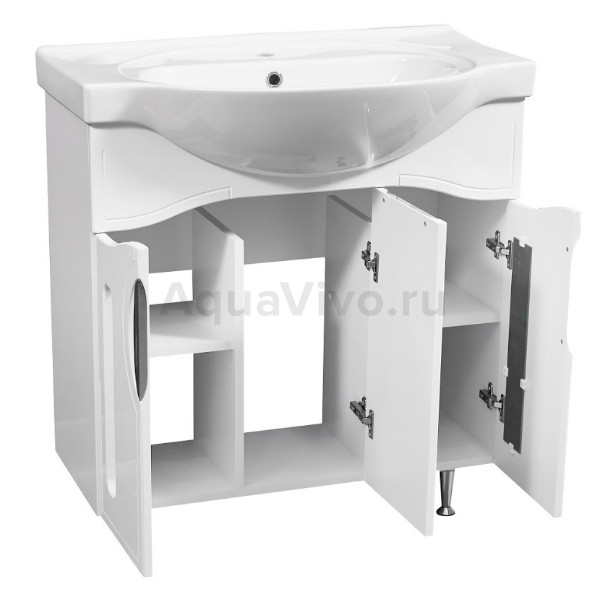 Мебель для ванной Stella Polar Сильва 80, цвет белый - фото 1