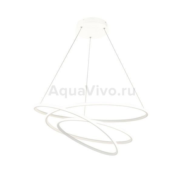 Подвесной светильник Maytoni Nola MOD100PL-L88W, арматура цвет белый, плафон/абажур акрил, цвет белый