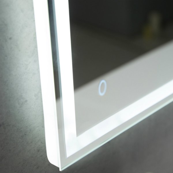 Зеркало Belbagno SPC-GRT-900-600-LED-TCH 90x60, с подсветкой и сенсорным выключателем - фото 1