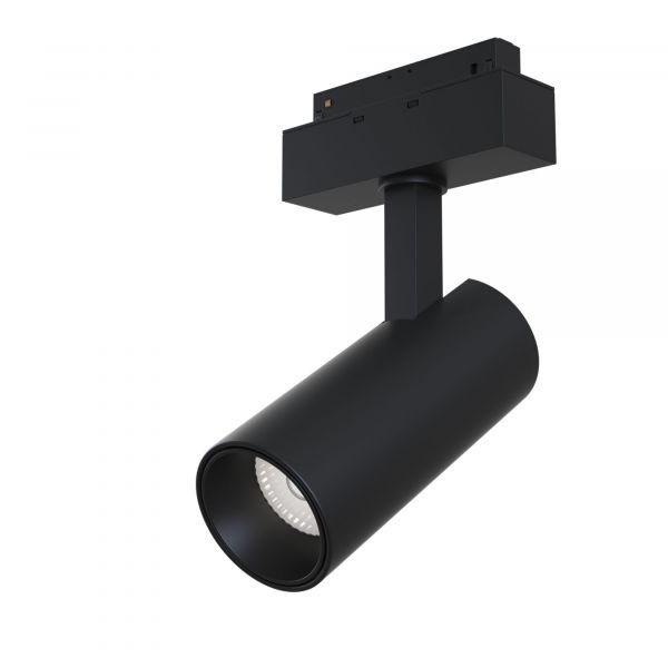 Трековый светильник Maytoni Technical Focus Led TR019-2-15W3K-B, арматура черная, плафон металл черный
