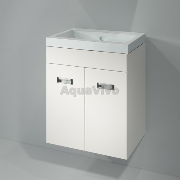 Мебель для ванной Какса-А Пикколо 50, подвесная, цвет белый