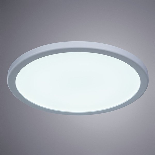 Потолочный светильник Arte Lamp Mesura A7975PL-1WH, арматура белая, плафон пластик белый, 18х18 см - фото 1