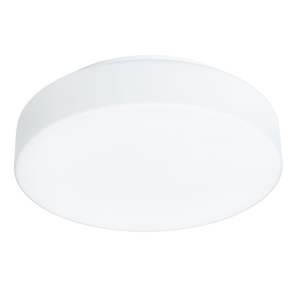 Потолочный светильник Arte Lamp Aqua-Tablet Led A6824PL-1WH, арматура белая, плафон стекло белое, 25х25 см