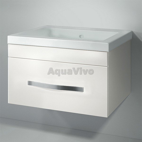 Мебель для ванной Какса-А Квадро 60, подвесная, цвет белый - фото 1