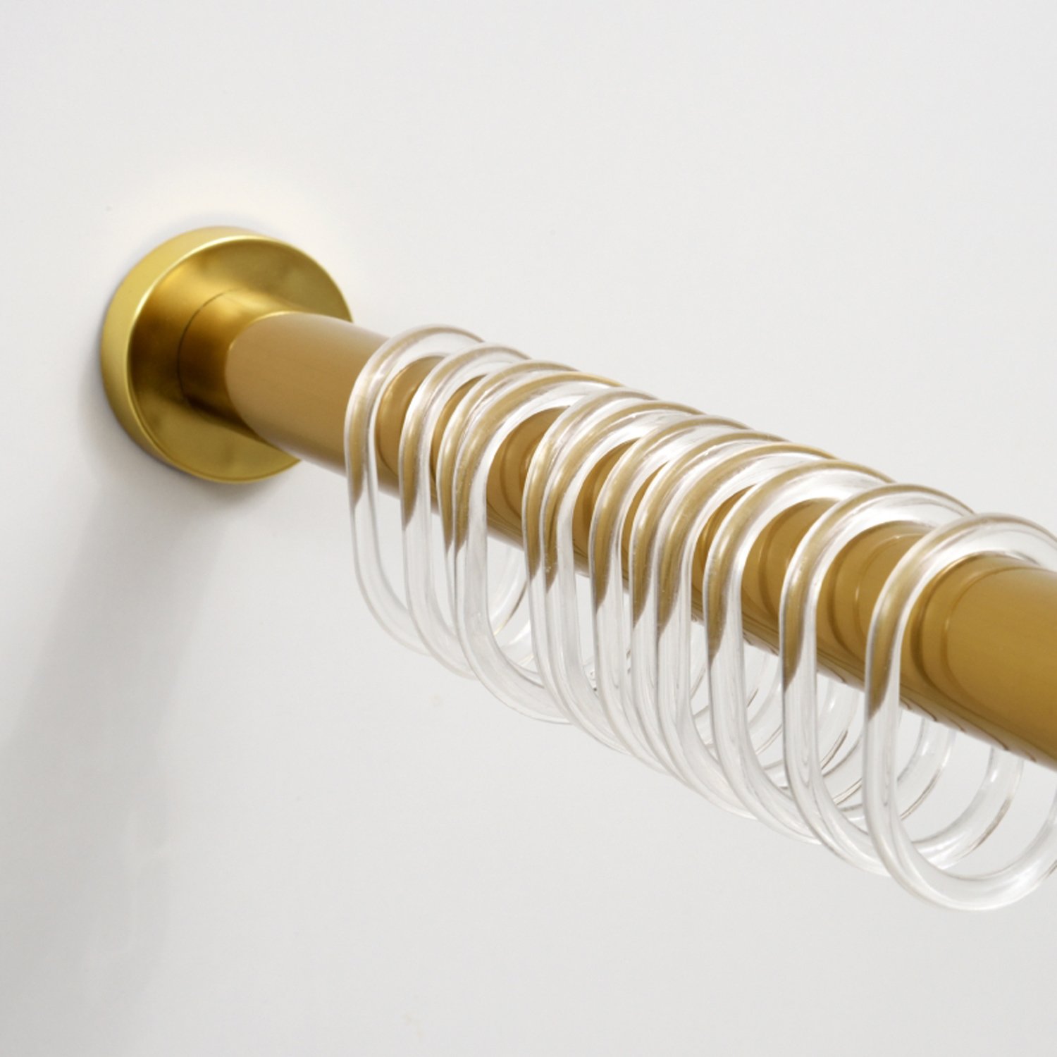 Карниз для ванны WasserKRAFT Aisch SC-551120, 110-200 см, цвет золото