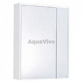 Шкаф-зеркало Roca Ronda 70, цвет бетон / белый глянец - фото 1