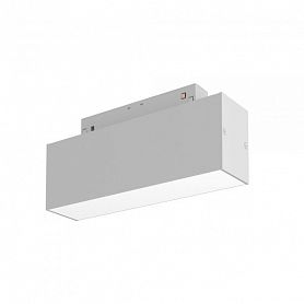 Трековый светильник Maytoni Technical Basis TR012-2-7W3K-W, арматура белая, плафон металл белый - фото 1