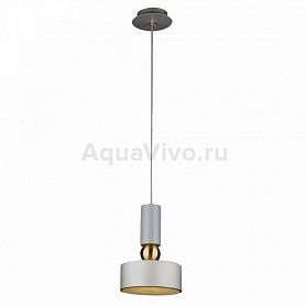 Подвесной светильник Maytoni Void MOD030PL-01GR, арматура цвет золото/серый, плафон/абажур металл/акрил, цвет серый - фото 1
