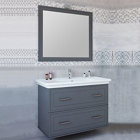 Мебель для ванной Sanflor Модена 105, цвет серый - фото 1