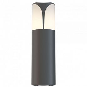 Уличный светильник Maytoni Piccadilly O017FL-01B, арматура черная, плафон пластик белый - фото 1