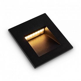 Точечный светильник Maytoni Arca O038-L3B, арматура черная, плафон металл черный - фото 1