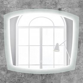 Зеркало Art & Max Roma 80x70, с подсветкой и диммером - фото 1