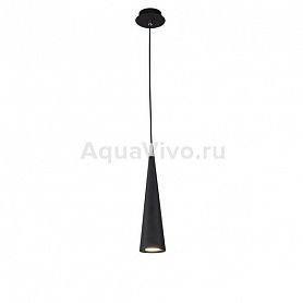 Подвесной светильник Maytoni Nevill P318PL-01B, арматура цвет черный, плафон/абажур металл, цвет серый - фото 1