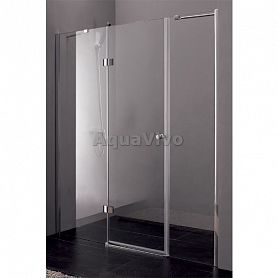 Душевая дверь Cezares VERONA-W-B-13-90+60/30-C-Cr 175, стекло прозрачное, профиль хромие хром - фото 1
