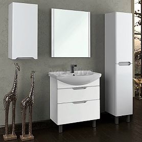 Мебель для ванной Dreja Laguna Plus 105, цвет белый лак - фото 1